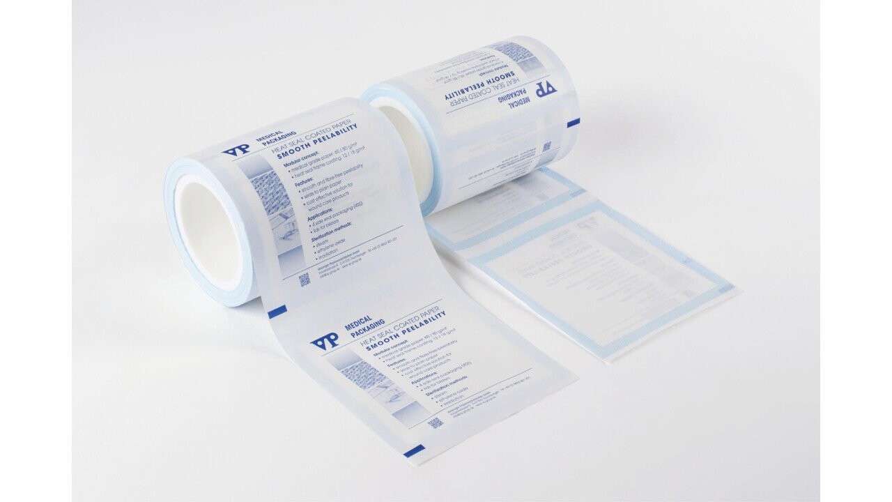 VP Medical Packaging Heat Seal Coated Paper