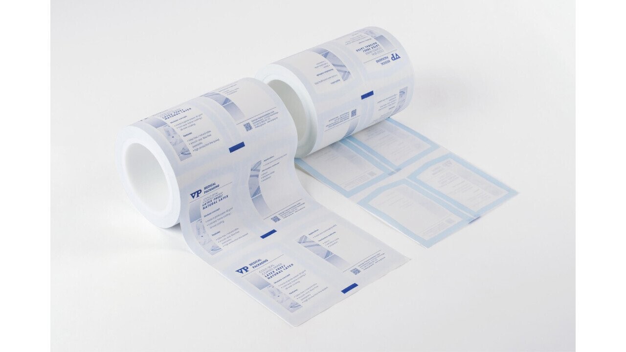 VP Medical Packaging Cold Seal Coated Paper