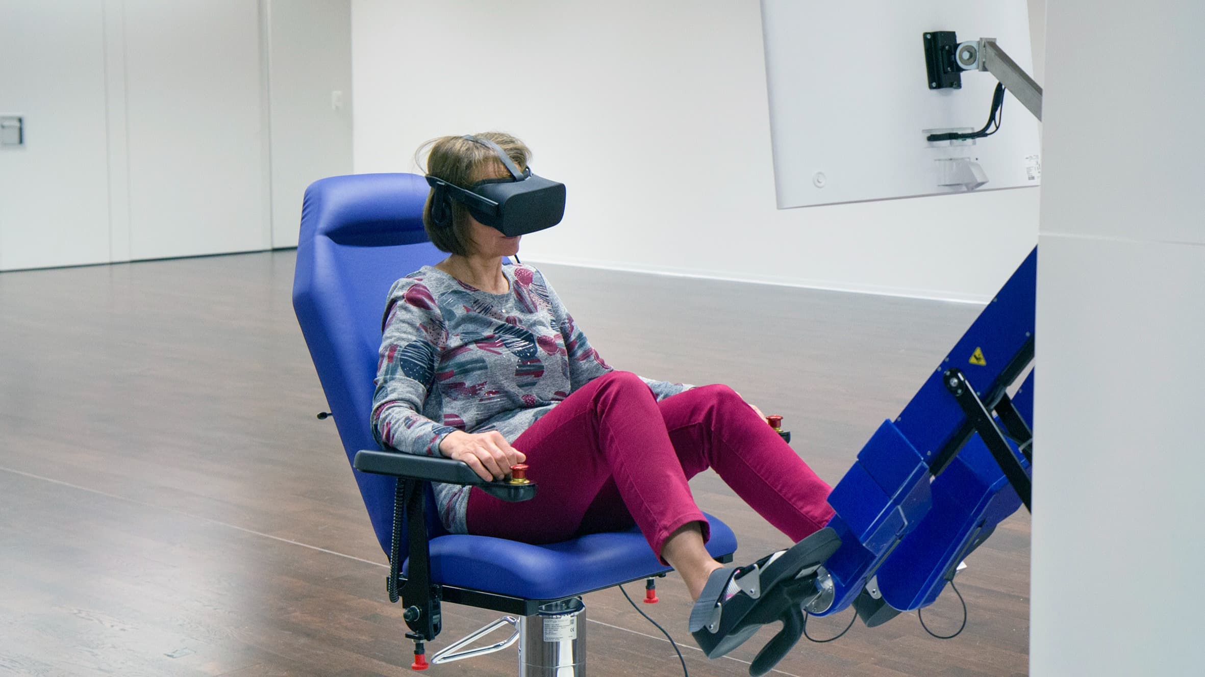 Patients can move around – in virtual worlds